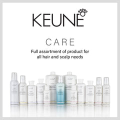 KEUNE label and ingredients close-up highlighting Nutri-Injection technology benefits