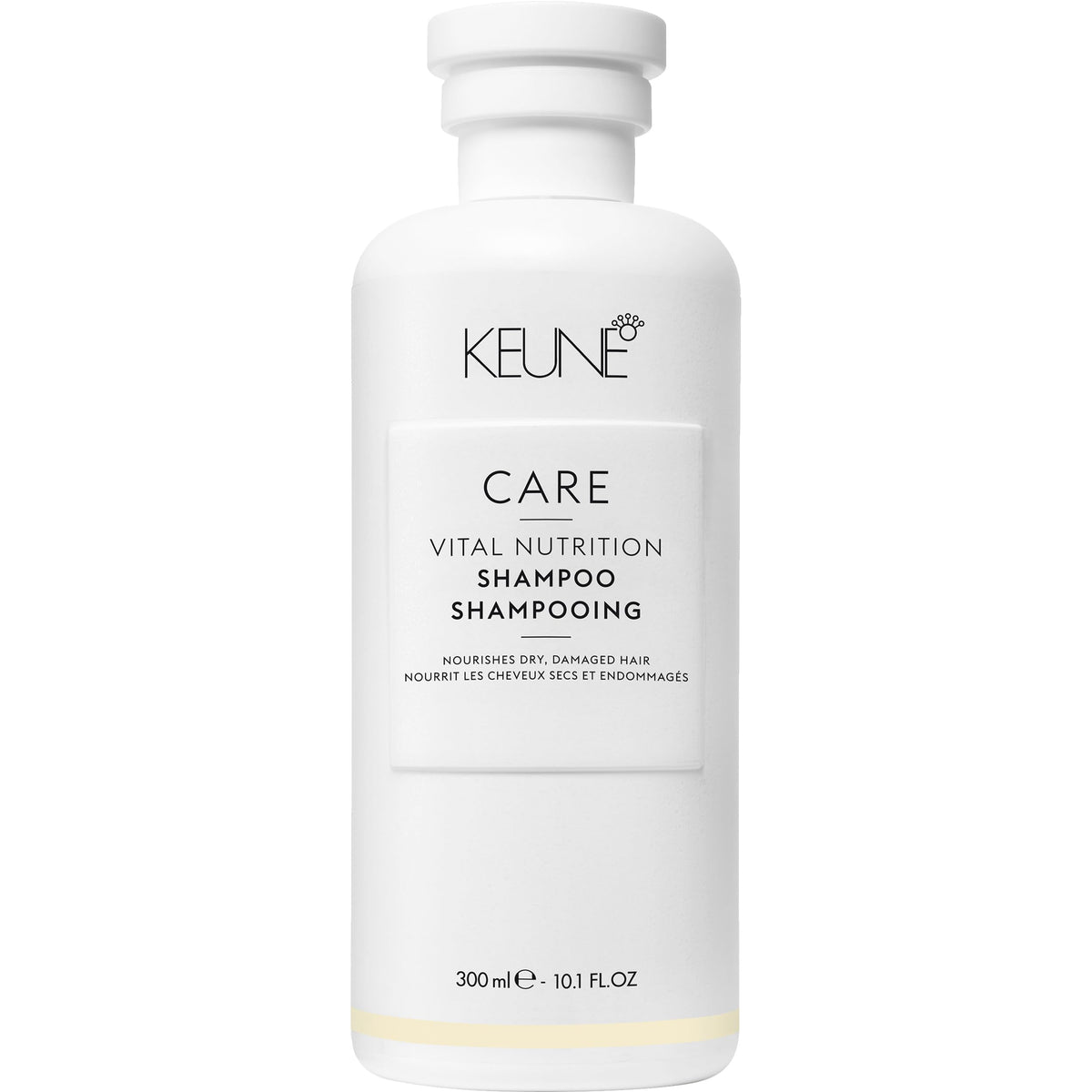 KEUNE front bottle view showing product and professional packaging benefits