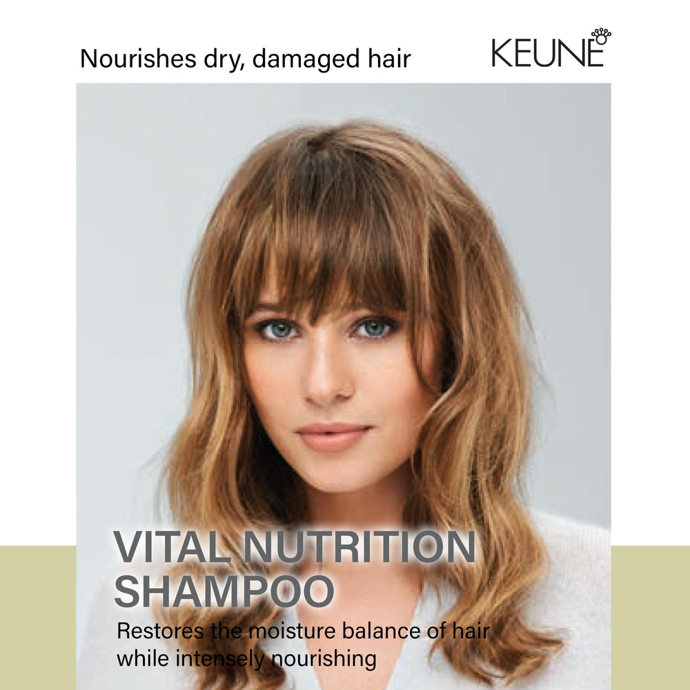 KEUNE pump close-up highlighting easy dispensing and salon convenience