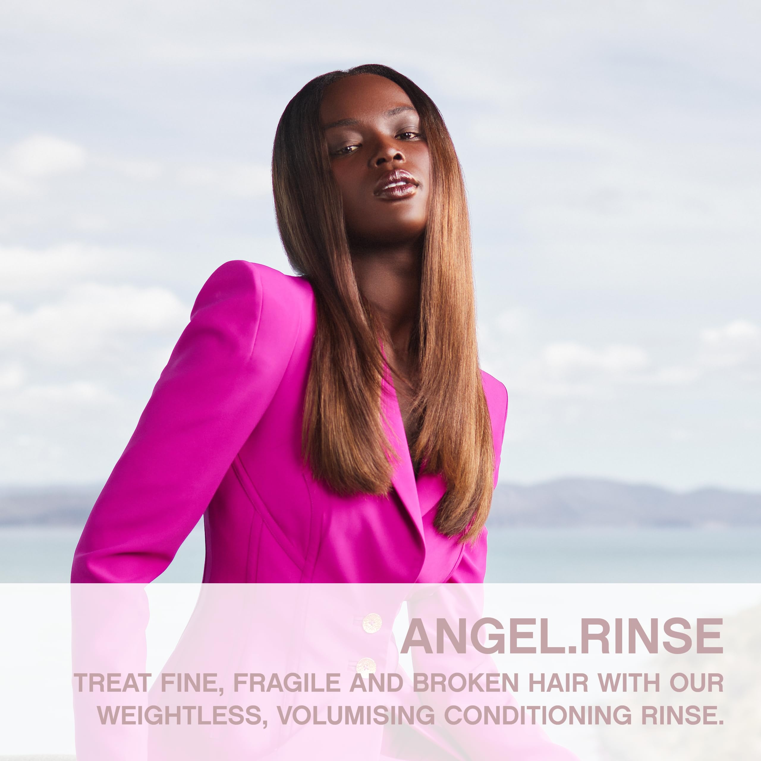 KEVIN.MURPHY ANGEL.RINSE back label displaying ingredients and colour-safe benefit