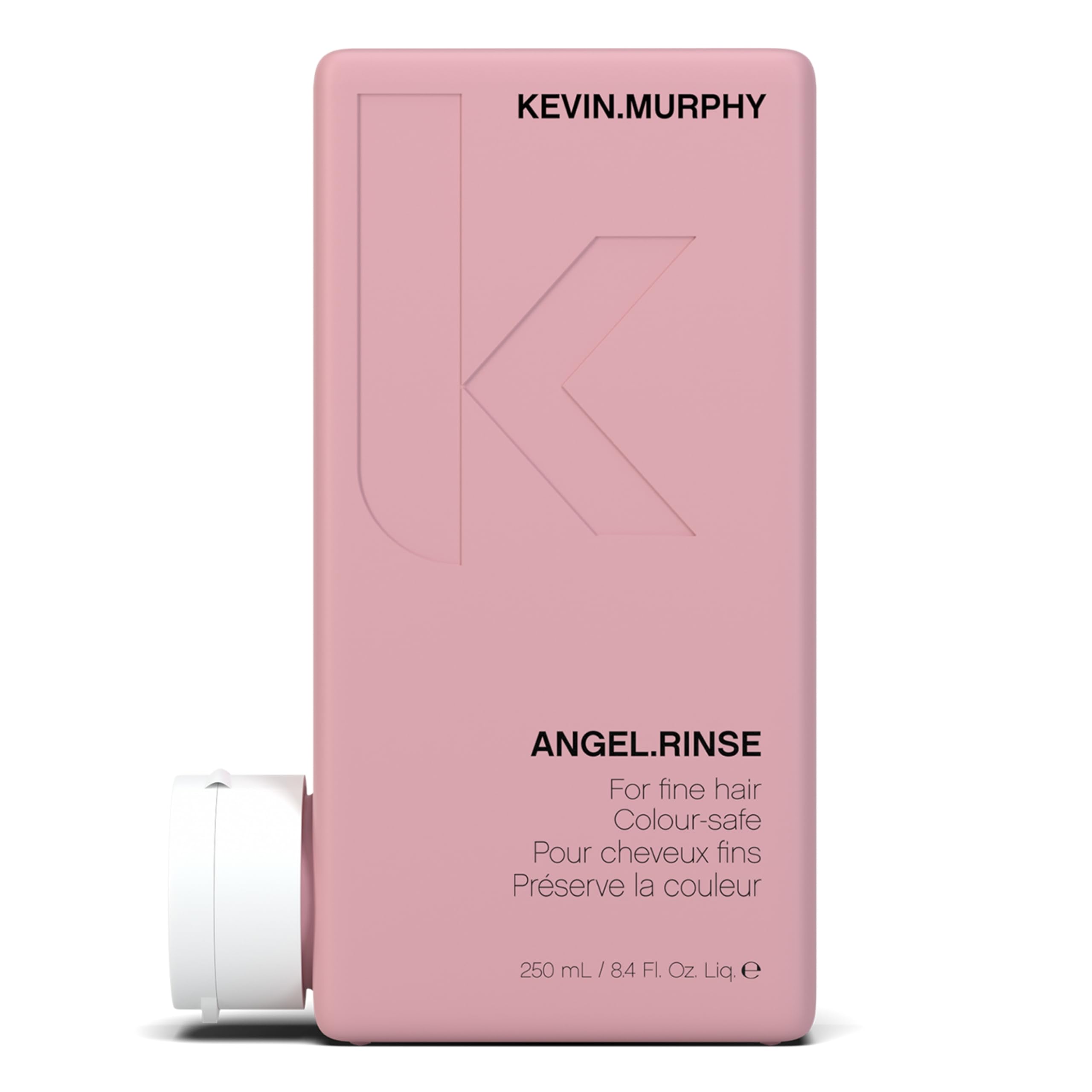 KEVIN.MURPHY ANGEL.RINSE front bottle showing sleek packaging and volumising benefit