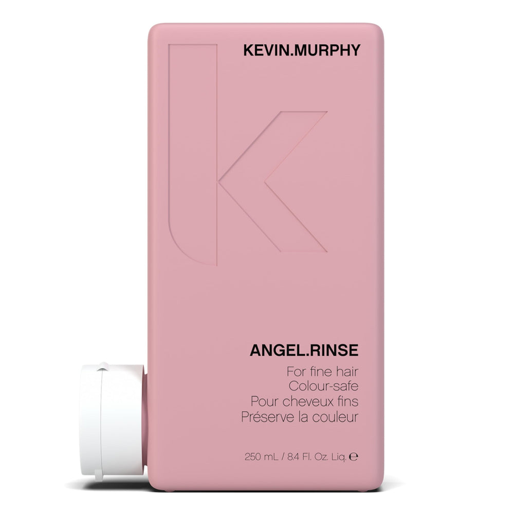 KEVIN.MURPHY ANGEL.RINSE front bottle showing sleek packaging and volumising benefit