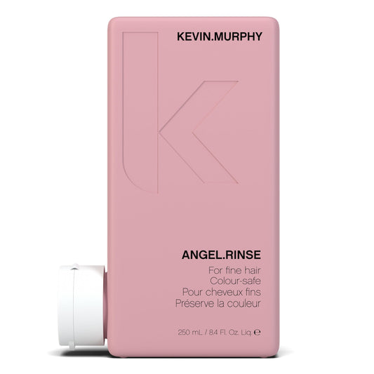 KEVIN.MURPHY ANGEL.RINSE front bottle showing sleek packaging and volumising benefit