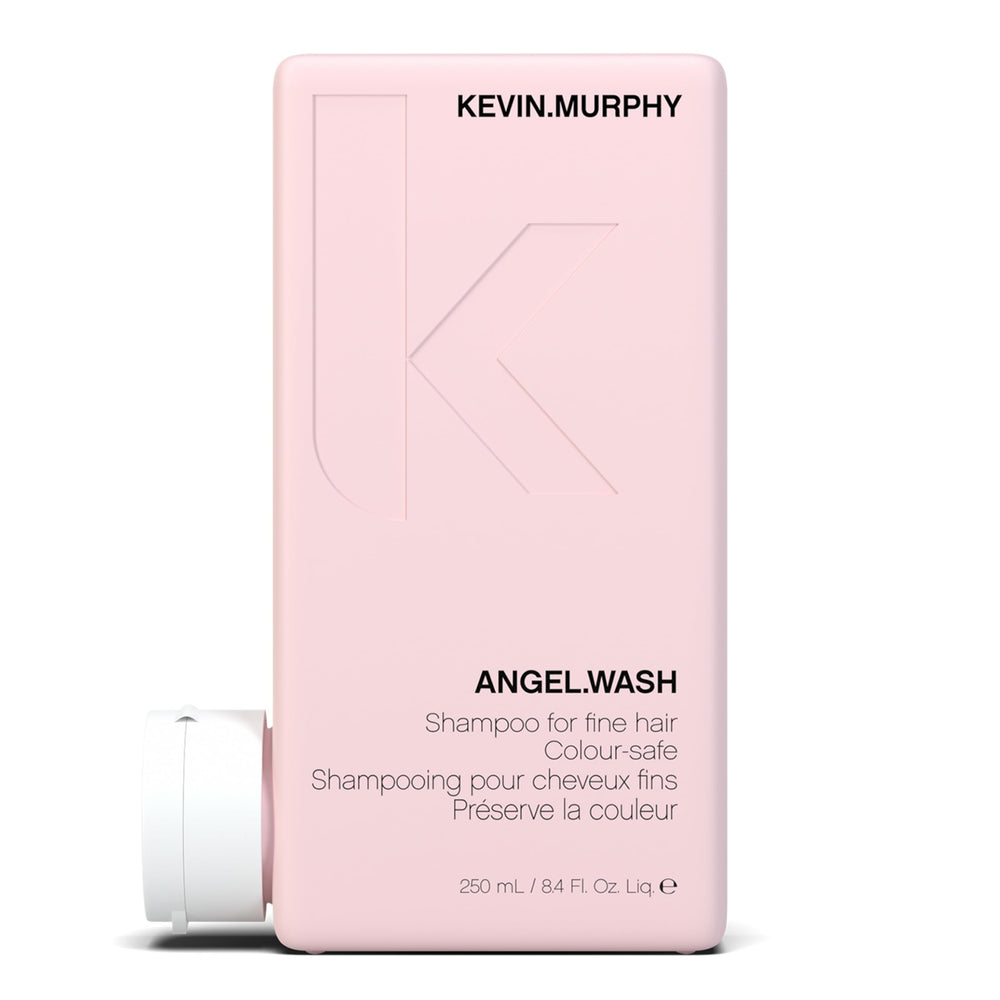 KEVIN.MURPHY front bottle of ANGEL.WASH showing packaging and brand benefits