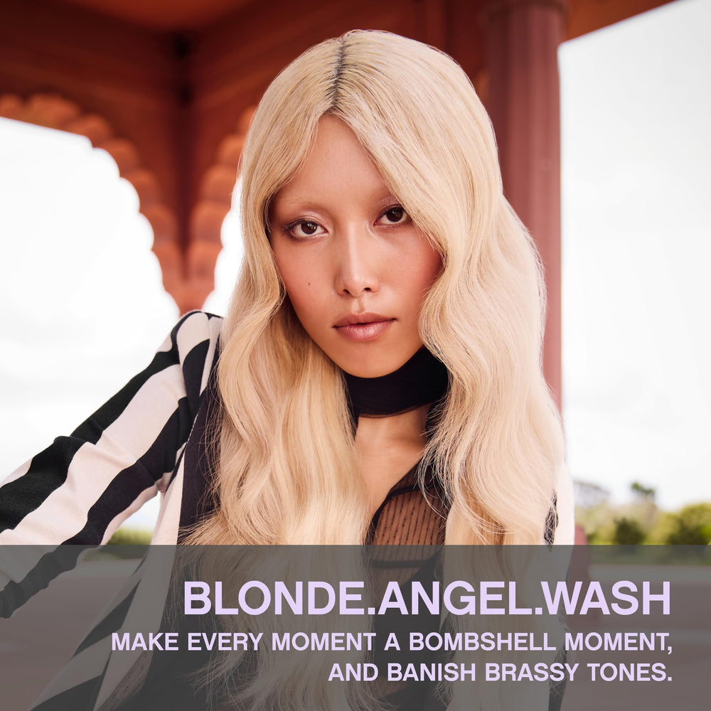 KEVIN.MURPHY pump dispensing shampoo illustrating easy application benefit