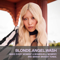 KEVIN.MURPHY pump dispensing shampoo illustrating easy application benefit