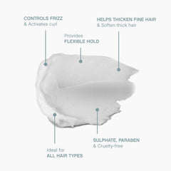 KEVIN.MURPHY EASY.RIDER being diffused into wavy hair for defined curls benefit
