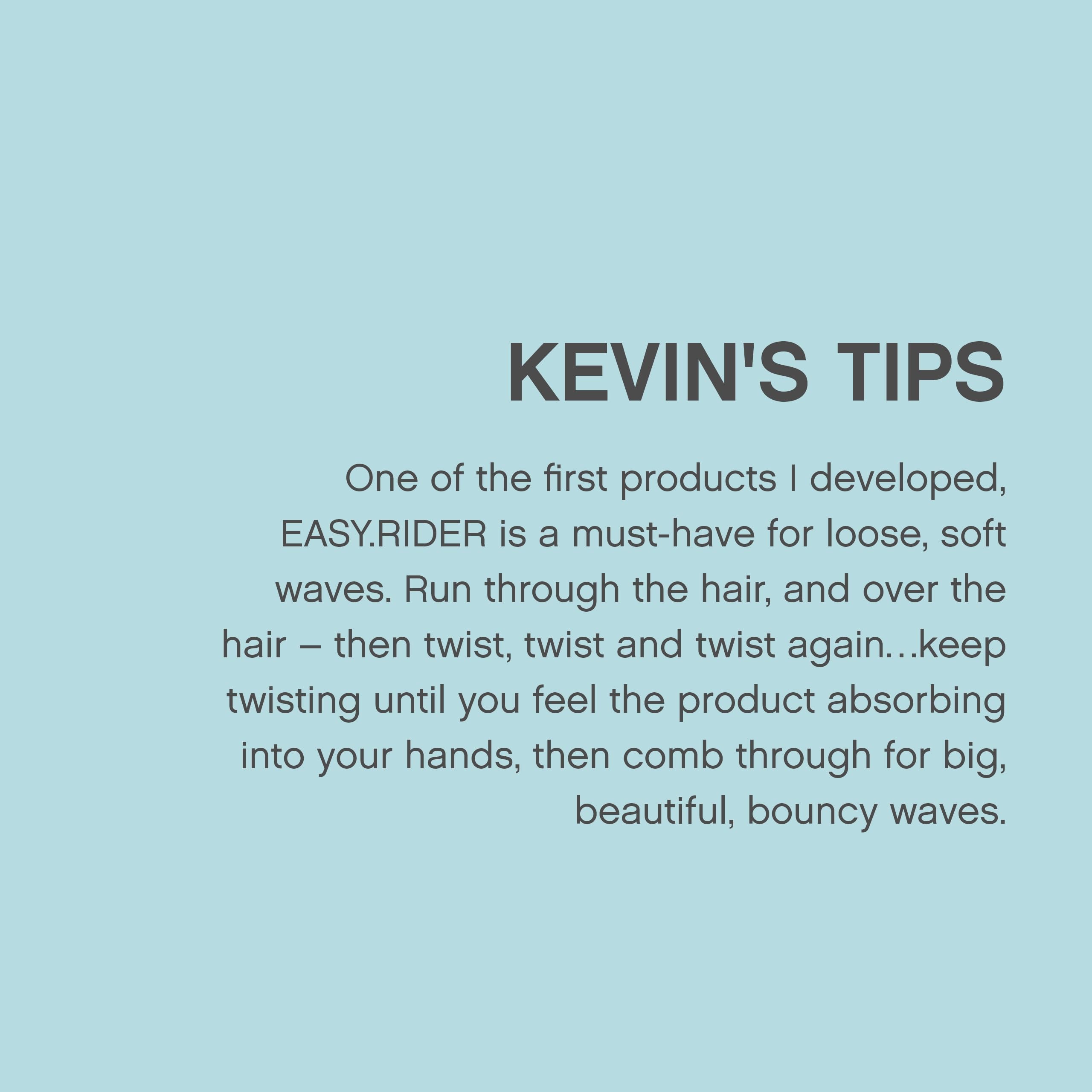 KEVIN.MURPHY EASY.RIDER jar in hand for size comparison showing travel-ready benefit