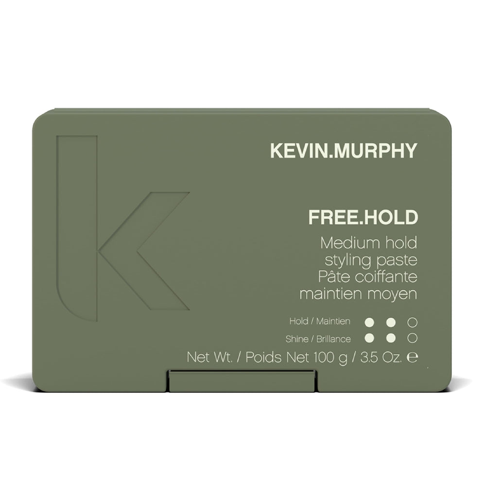 KEVIN.MURPHY front packaging showing label and 100g jar benefit: clear product ID