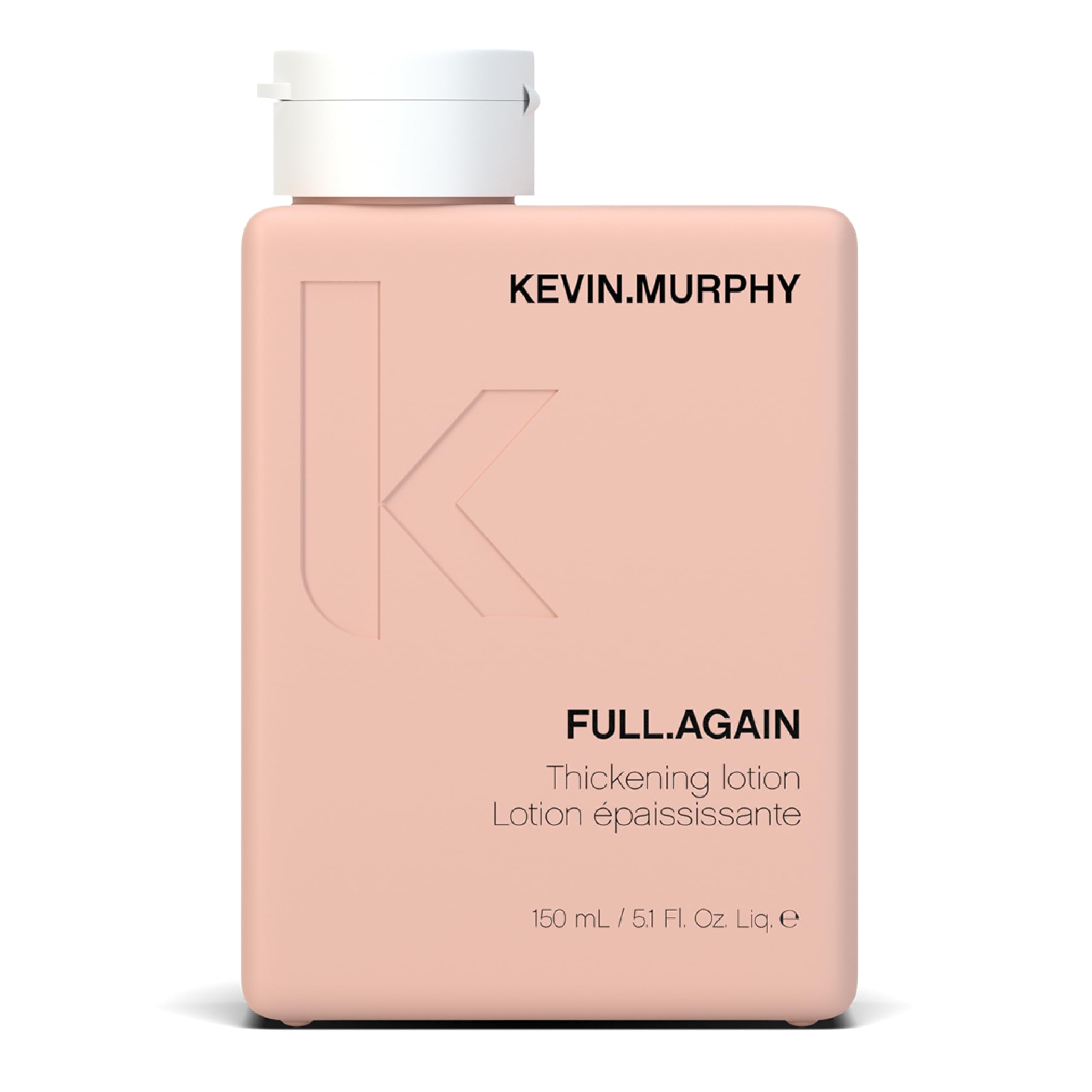 KEVIN.MURPHY FULL.AGAIN front bottle shows volume solution benefit