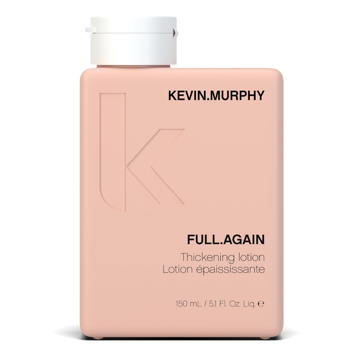 KEVIN.MURPHY FULL.AGAIN front bottle shows volume solution benefit