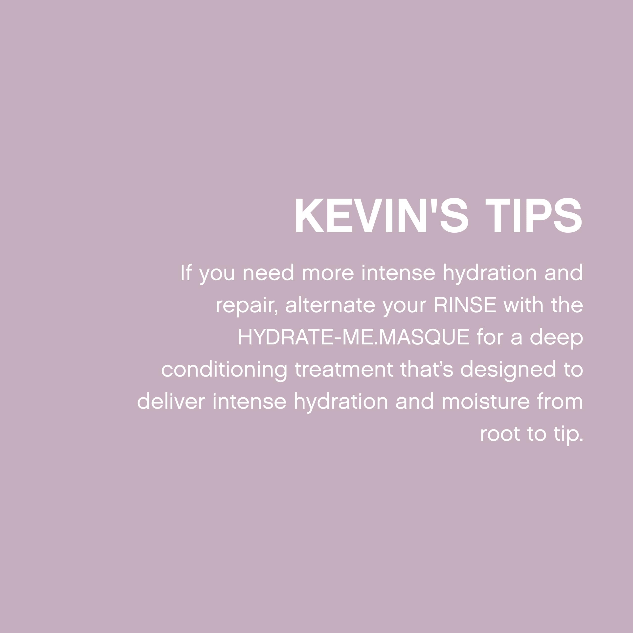 KEVIN.MURPHY masque on bathroom shelf in lifestyle scene, conveys premium at-home salon results