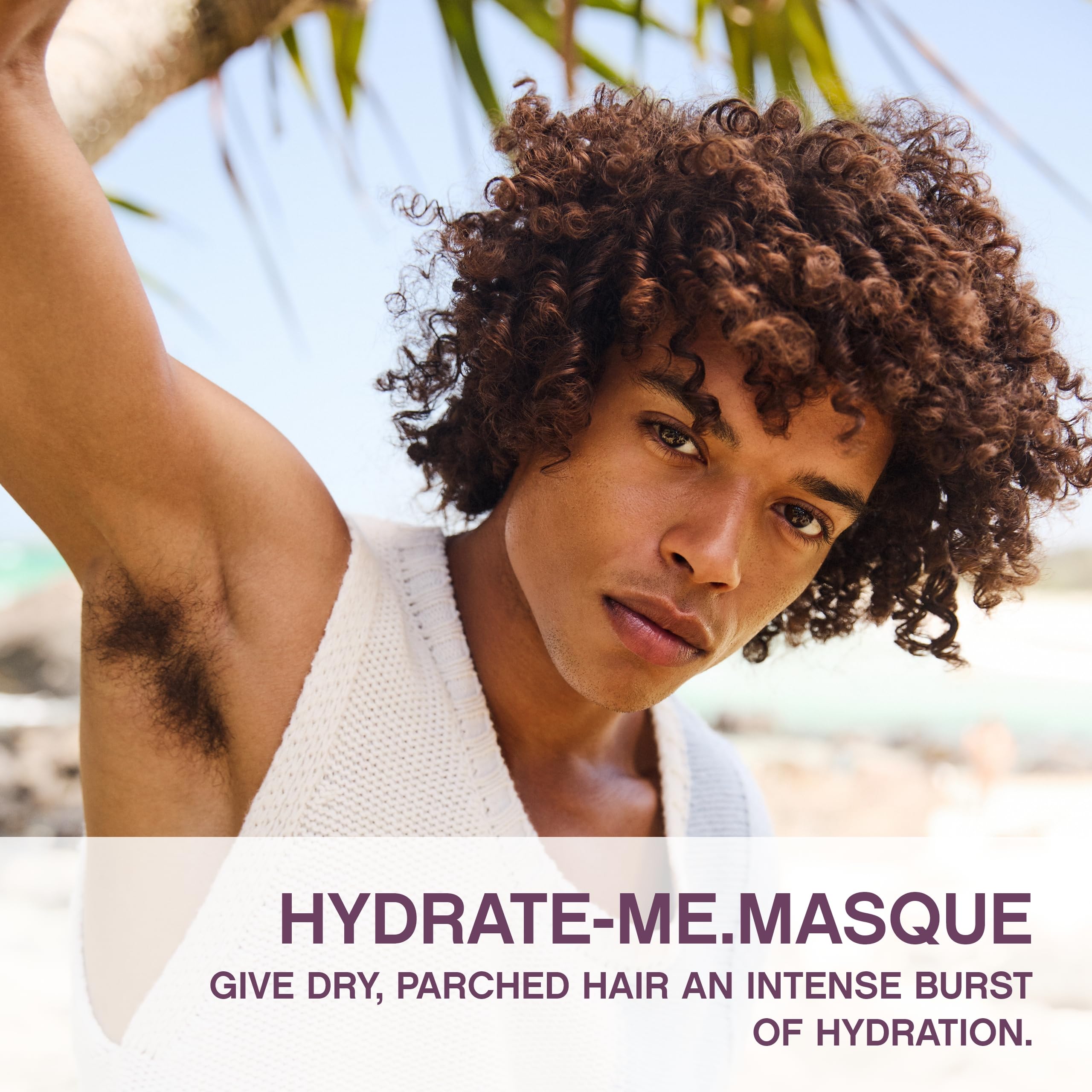 KEVIN.MURPHY creamy masque texture close-up, demonstrates rich moisturizing consistency