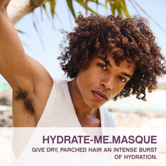 KEVIN.MURPHY creamy masque texture close-up, demonstrates rich moisturizing consistency