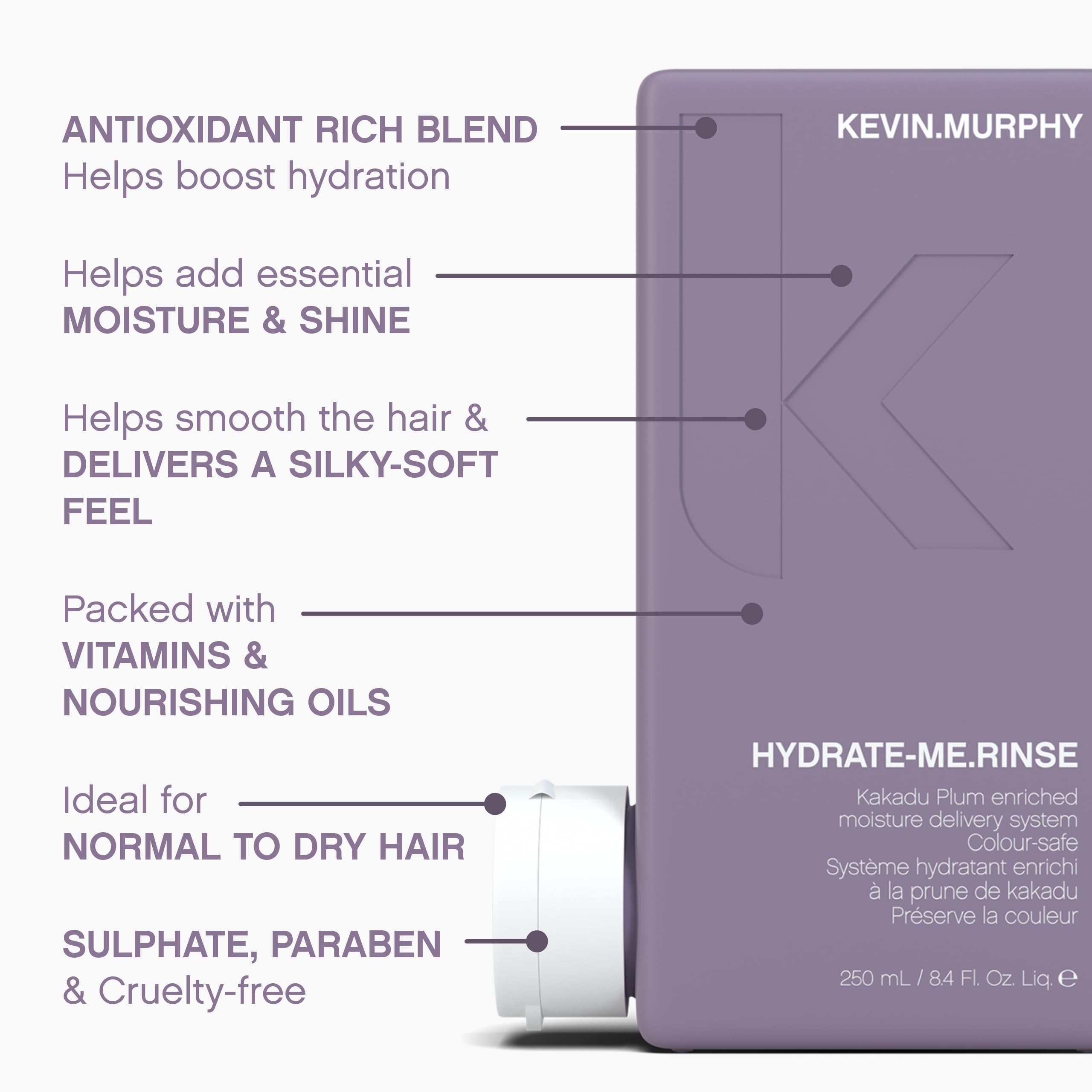 KEVIN.MURPHY product being applied in hand to show smooth spread