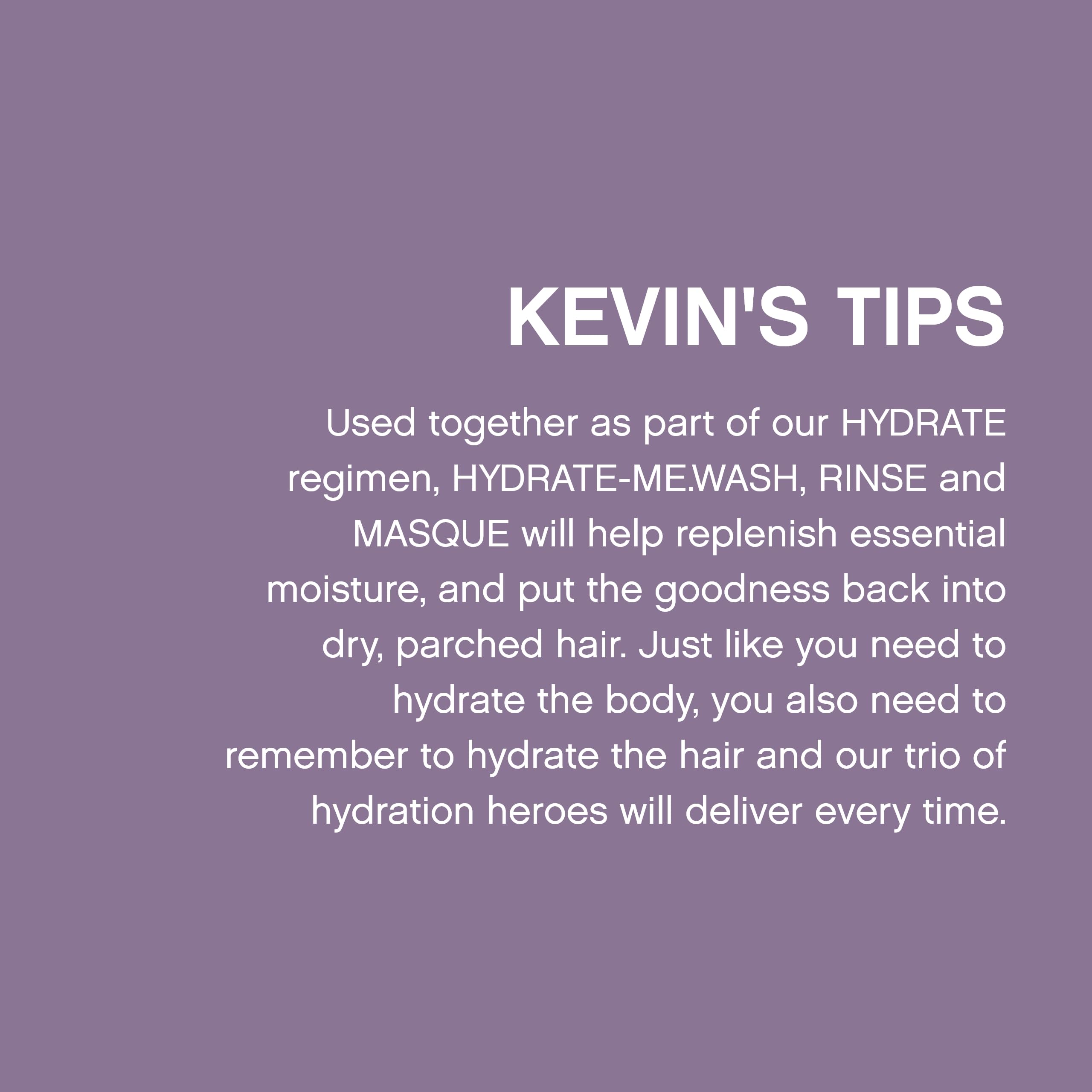 KEVIN.MURPHY label close-up showing Kakadu Plum and antioxidant blend