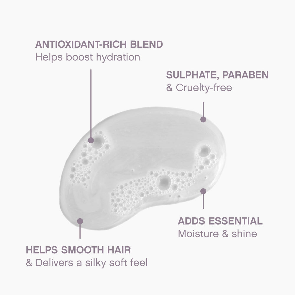 KEVIN.MURPHY shampoo texture on skin showing rich emollient feel and softness
