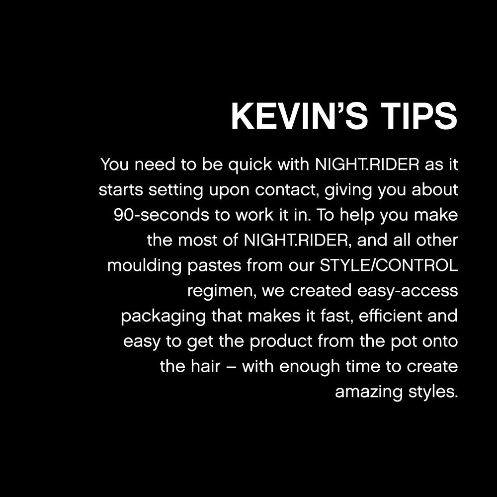 KEVIN.MURPHY styled short hair example showing textured separation