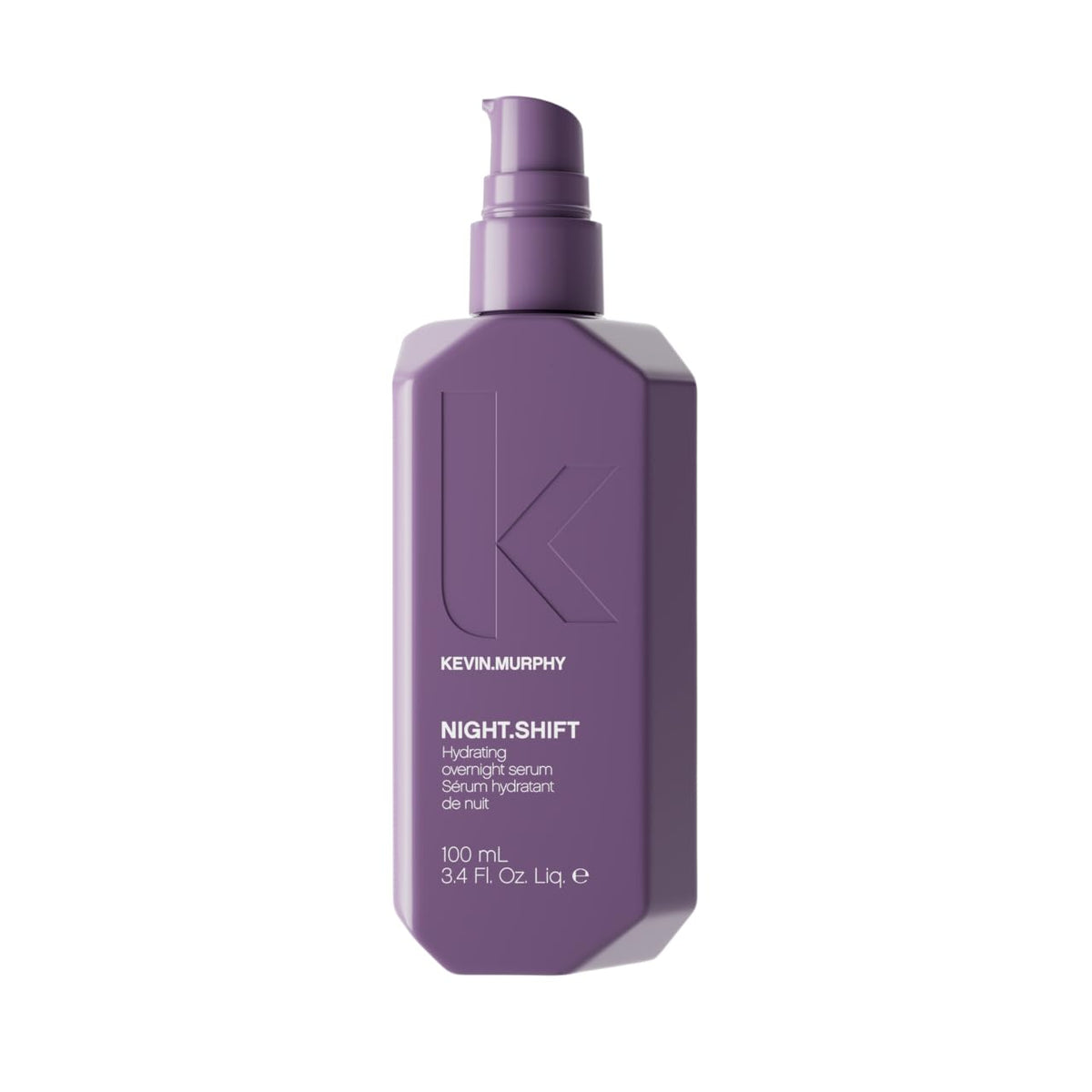 KEVIN.MURPHY NIGHT.SHIFT front bottle showing sleek packaging and travel-friendly size