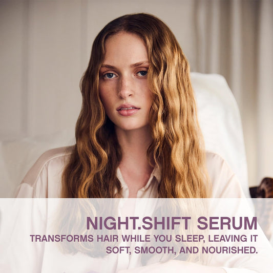 KEVIN.MURPHY NIGHT.SHIFT pump close-up highlighting controlled dispense for lightweight application
