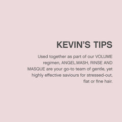KEVIN.MURPHY bottles beside ruler for size comparison to confirm 250 mL volume