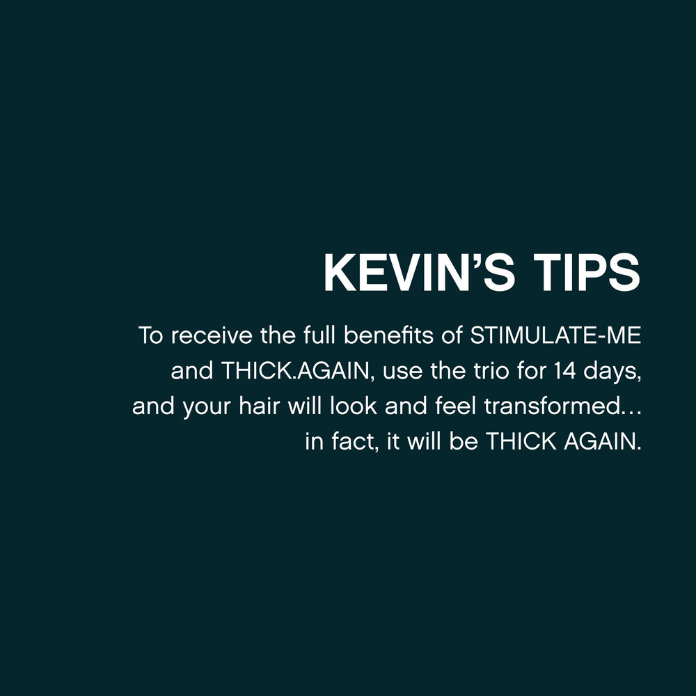 KEVIN.MURPHY 100ml bottle next to common items for scale showing travel-friendly size