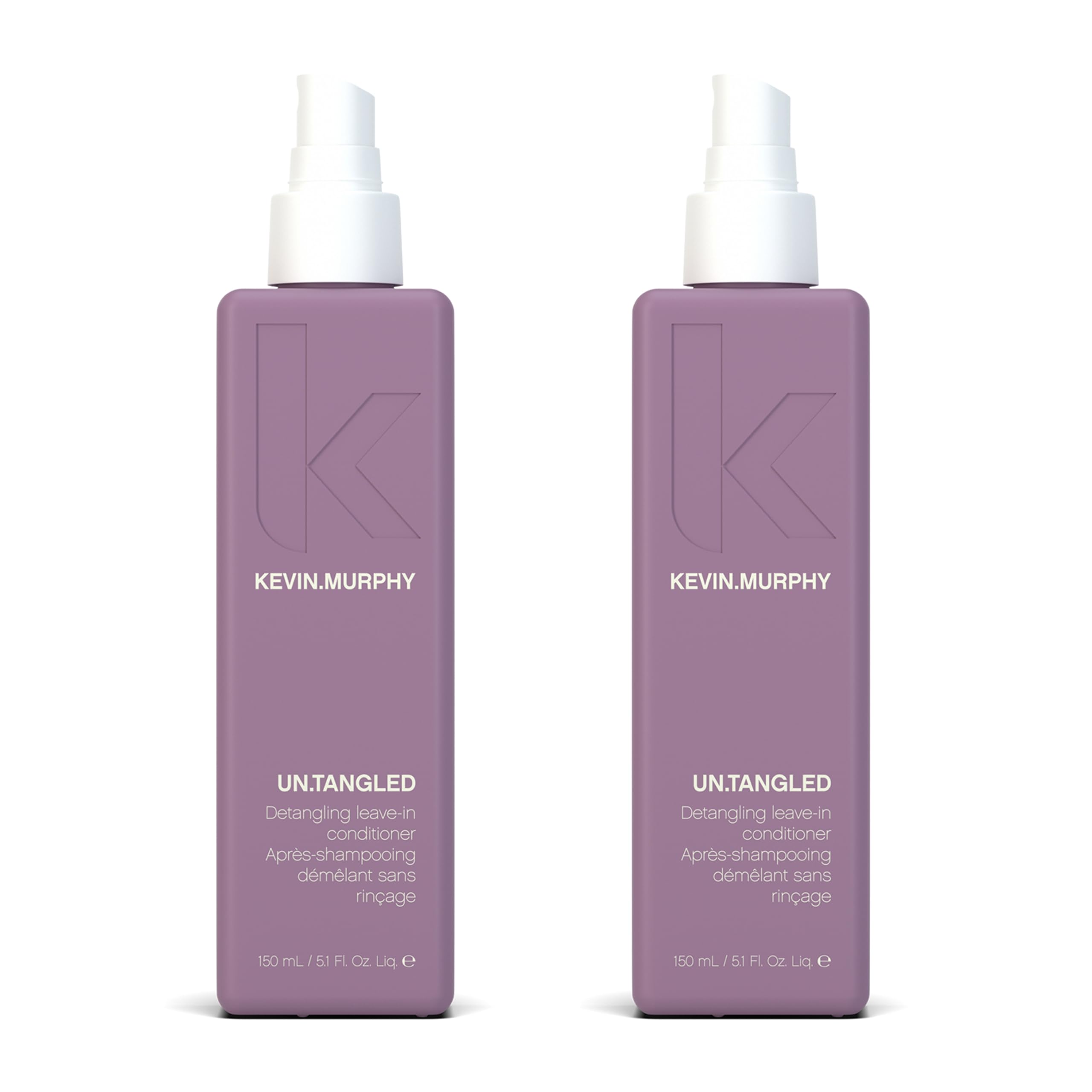 KEVIN.MURPHY front packaging showing two UN.TANGLED bottles benefiting daily detangling