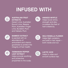 KEVIN.MURPHY hand applying mist to hair illustrating smoother combing and reduced knots