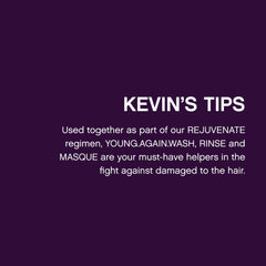 KEVIN.MURPHY label closeup featuring Immortelle and clean ingredients list