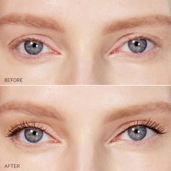 Kevyn Aucoin mascara being applied in lifestyle scene for long-lasting, smudge-resistant wear