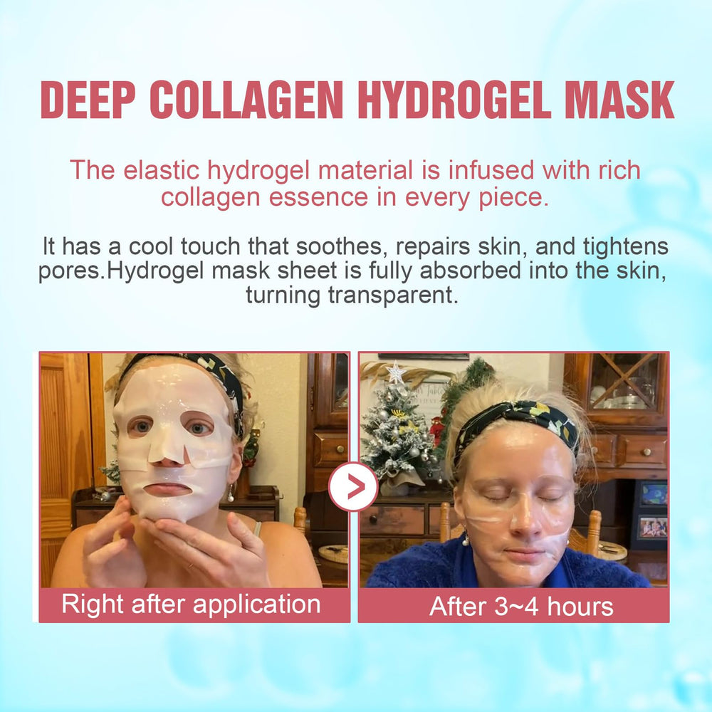 Kewhunt overnight mask applied on model in evening routine for cooling hydration benefit