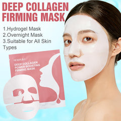 Kewhunt open package revealing jelly mask sheet and moisturizing serum contents