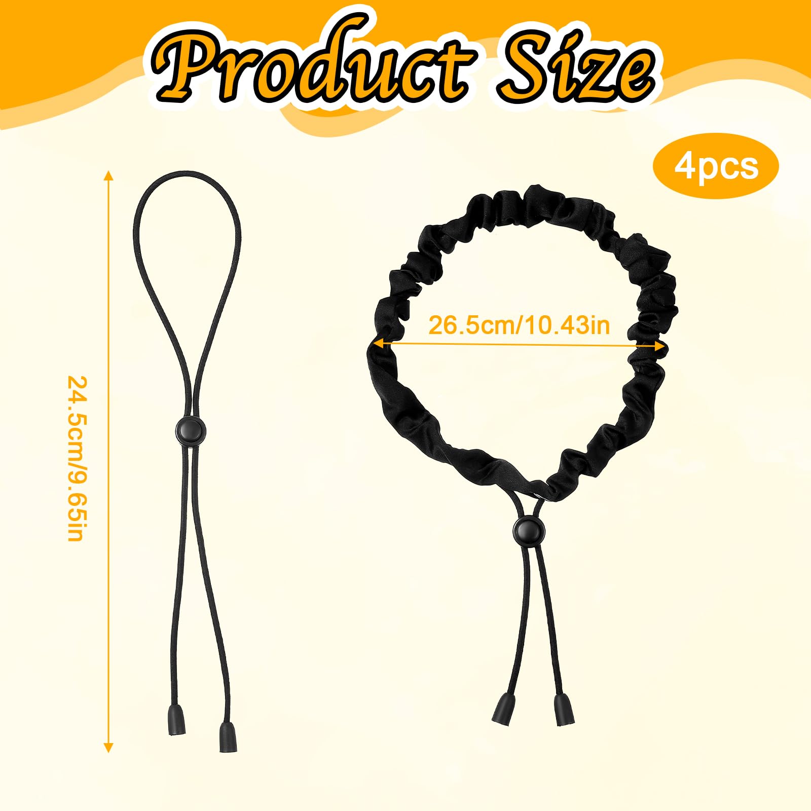 KFHENSOMR elastic ropes and contents showing adjustability