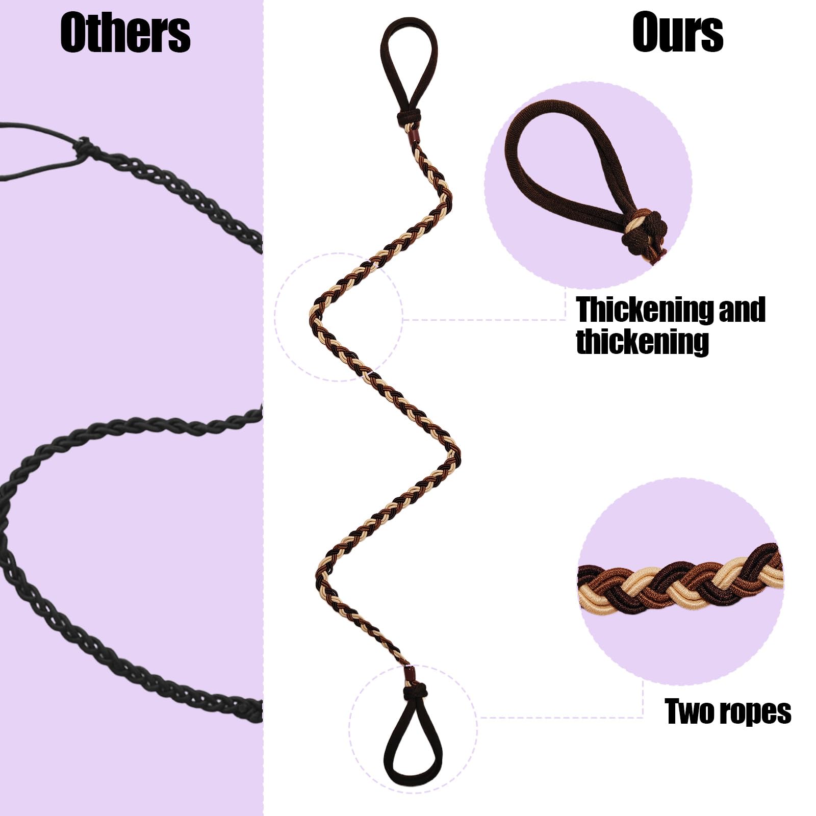KHRYPTXH hair tie worn while swimming, staying secure in water