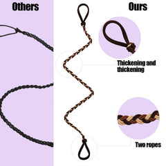 KHRYPTXH hair tie worn while swimming, staying secure in water