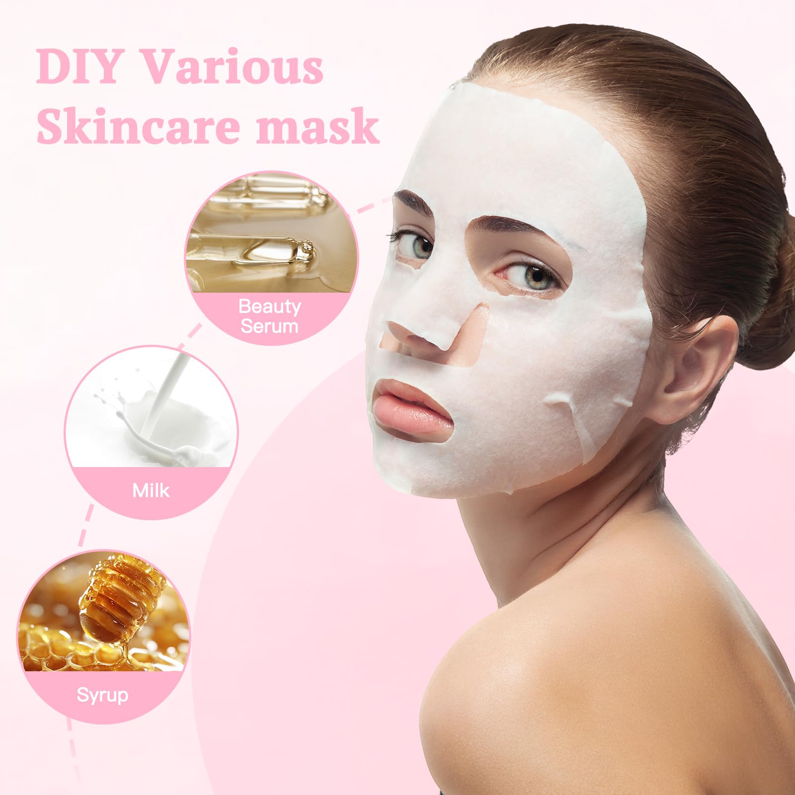 Khrgovd mask applied on face showing even coverage and comfort