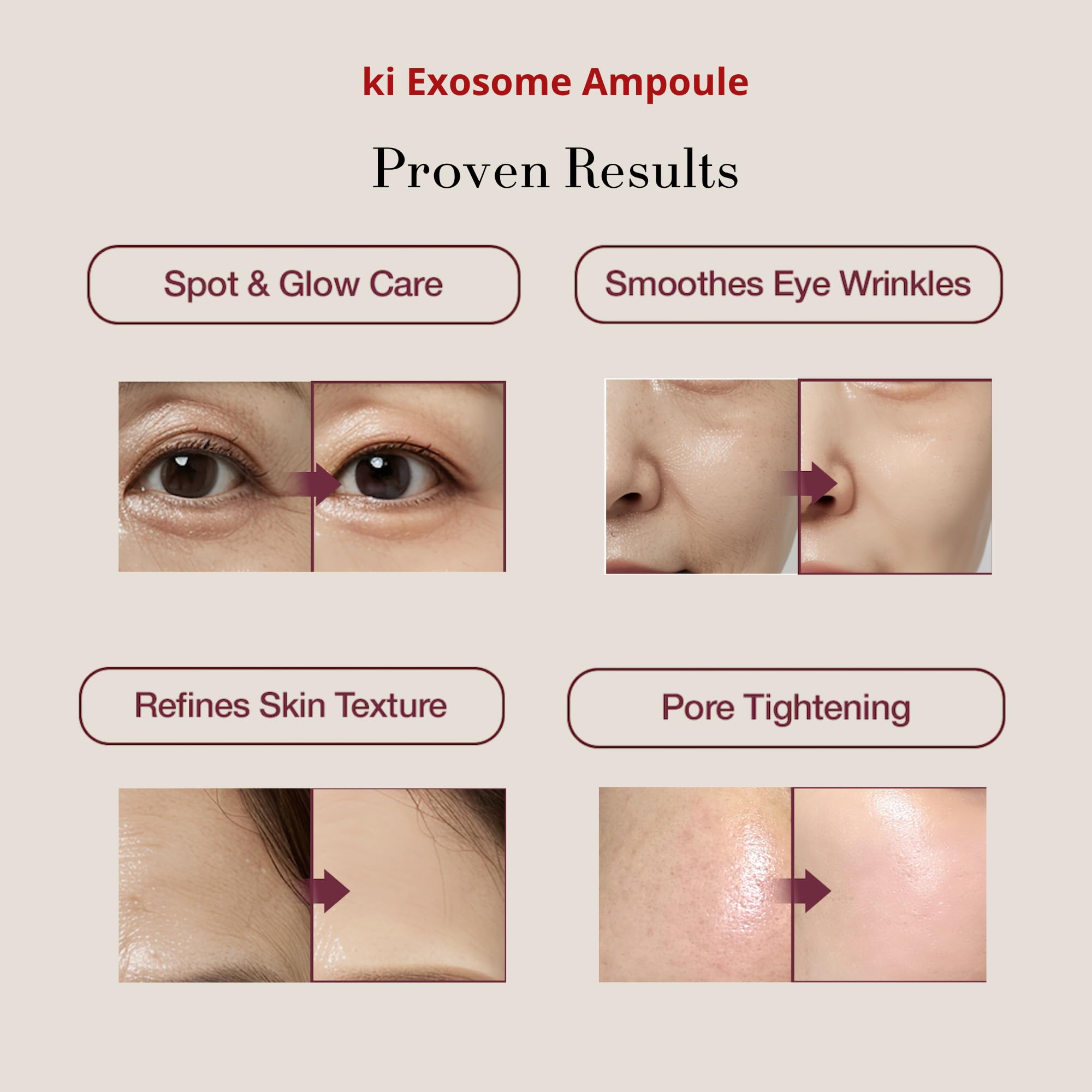 ki cosmetics close-up liquid texture highlighting lightweight absorption benefit