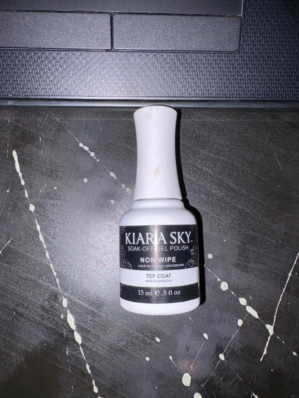 Kiara Sky being applied to a nail tip for quick, smooth coverage