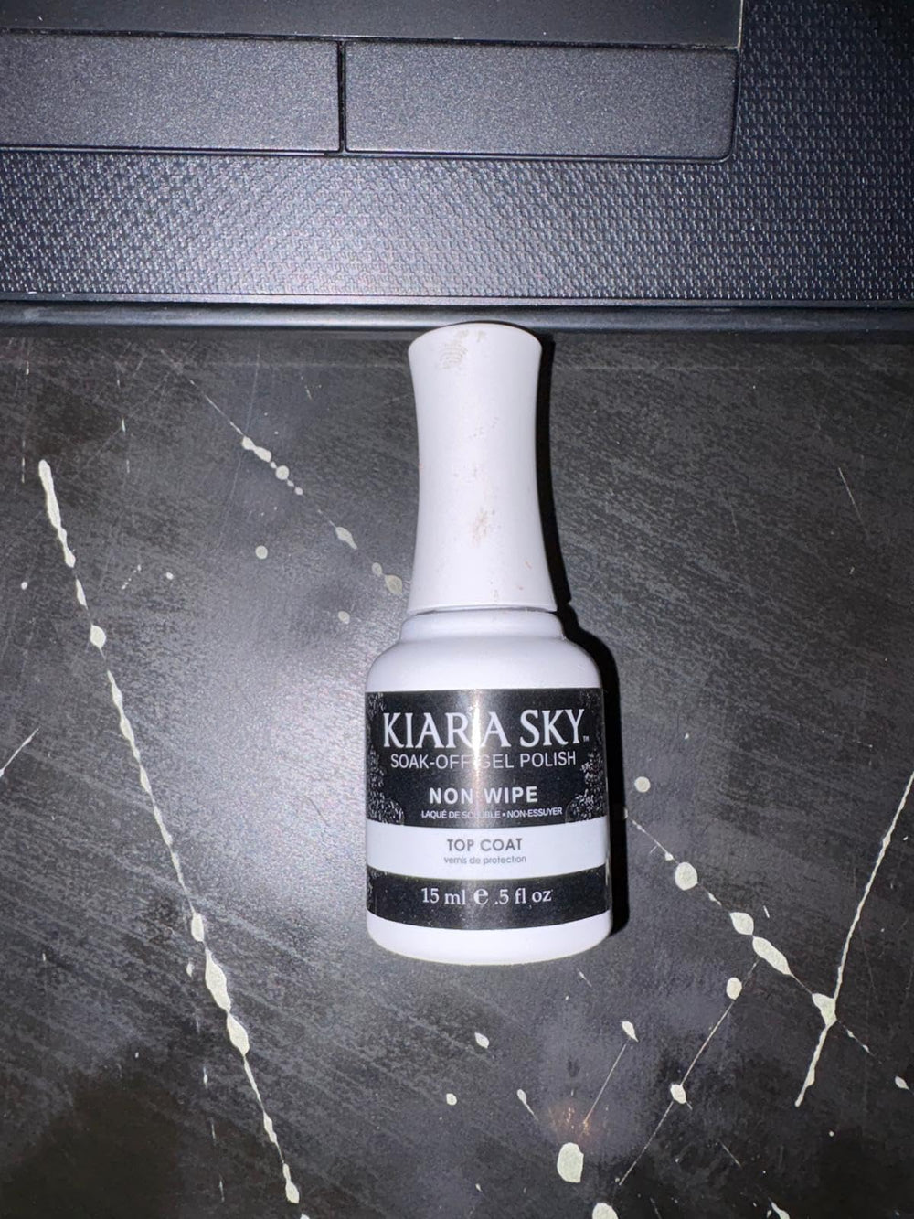 Kiara Sky being applied to a nail tip for quick, smooth coverage