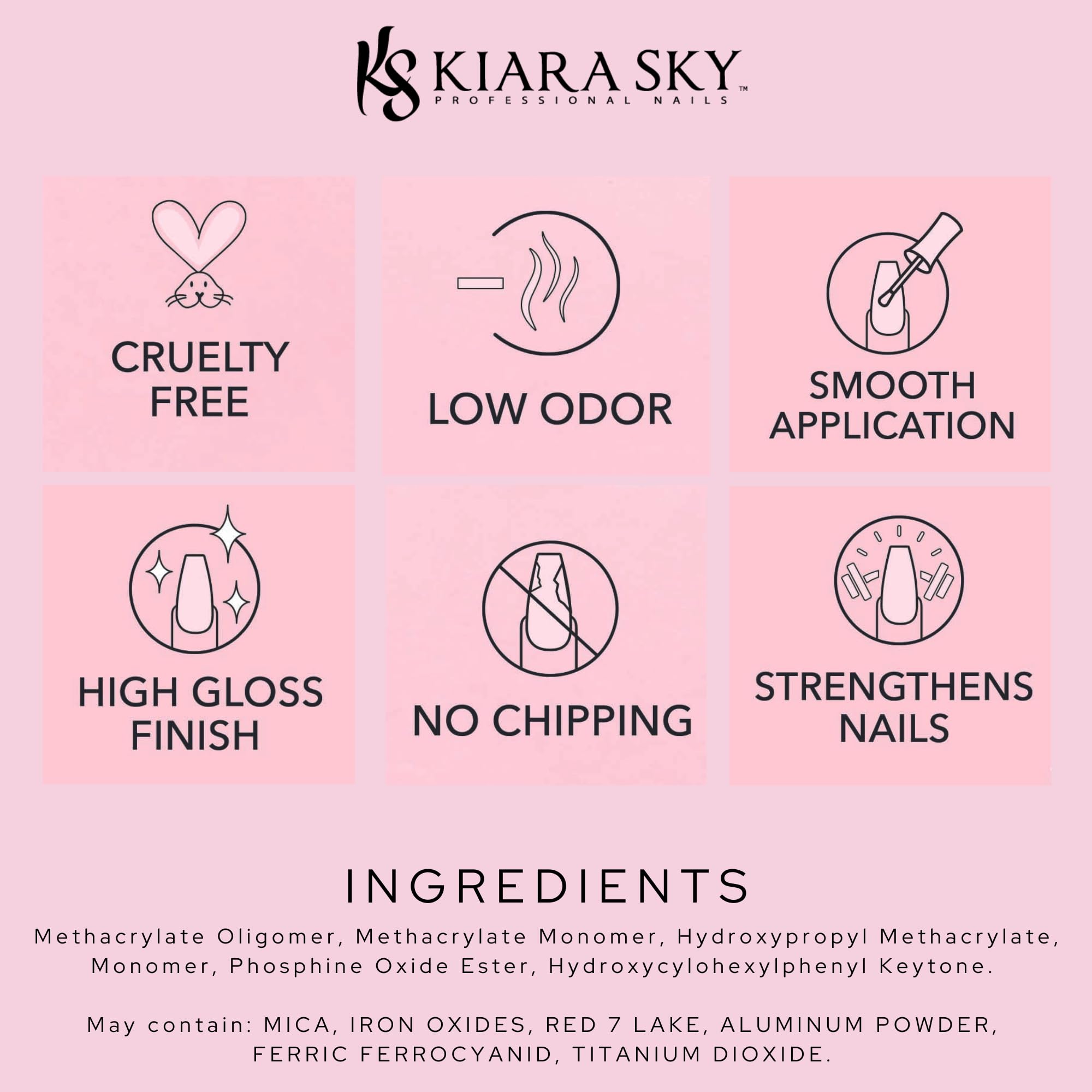 KIARA SKY manicure lifestyle image showing finished nails and clean aesthetic