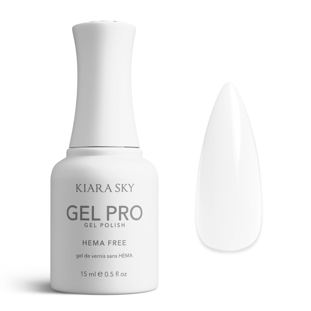 KIARA SKY bottle front view showing True White polish and branding benefits