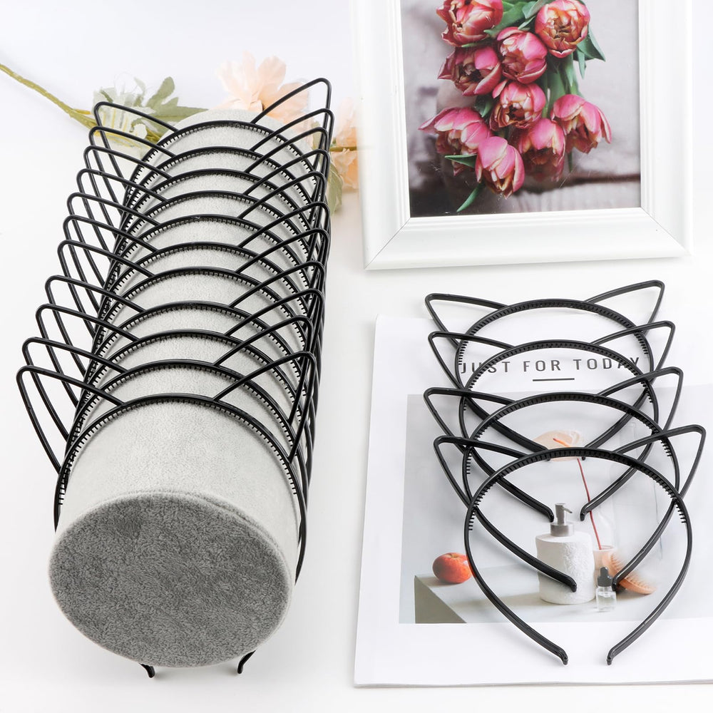 KICOSY cat ear headband styled with outfit showing versatile fashion benefit