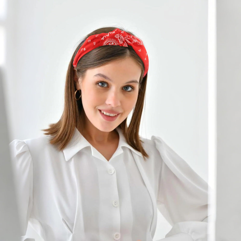 KICOSY close-up of paisley print detail highlighting pattern clarity and style