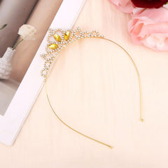 KICOSY tiara styled with dress for event-ready, coordinated appearance