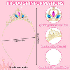 KICOSY model wearing tiara at prom showing elegant colorful accent