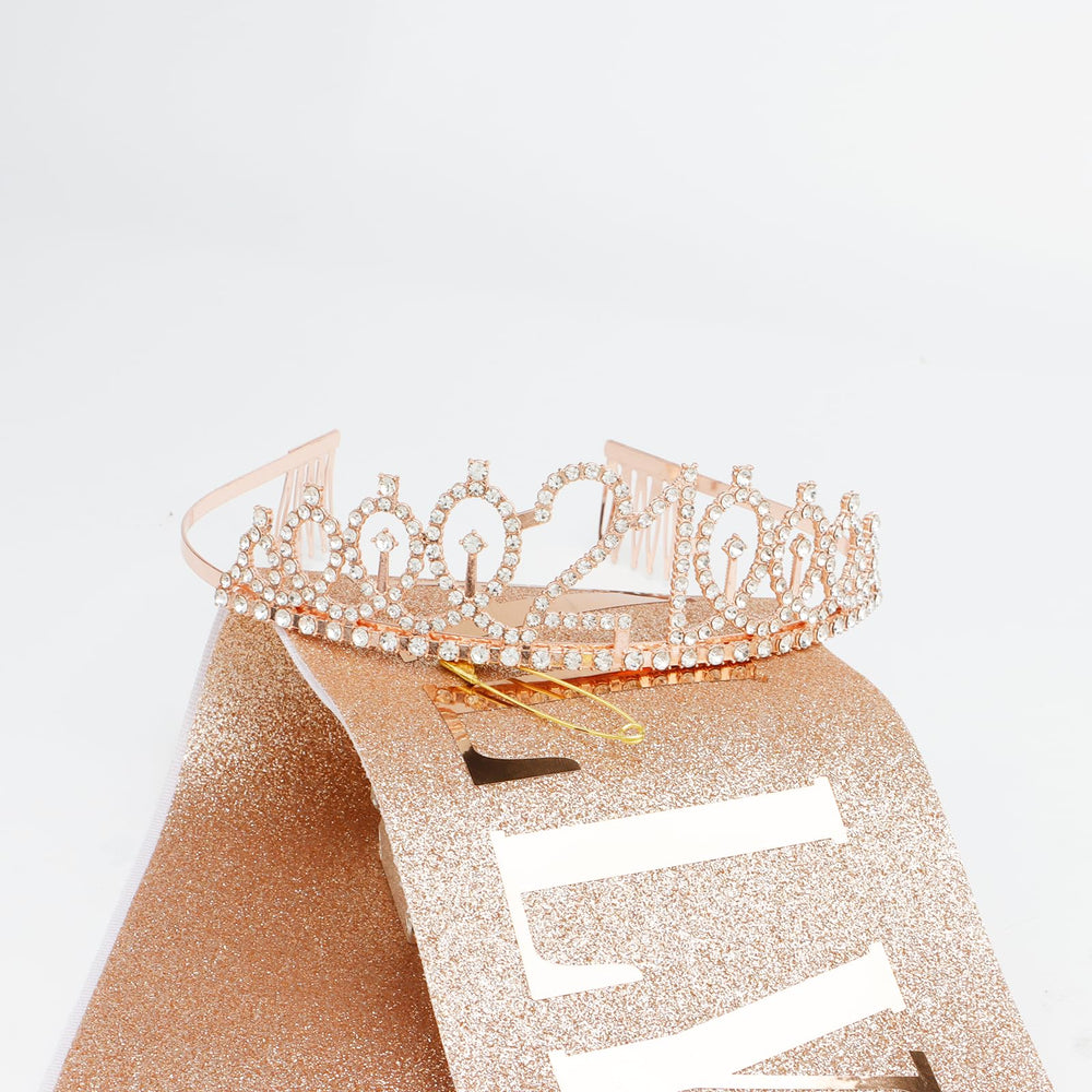 KICOSY crown held in hand for size scale showing lightweight portability