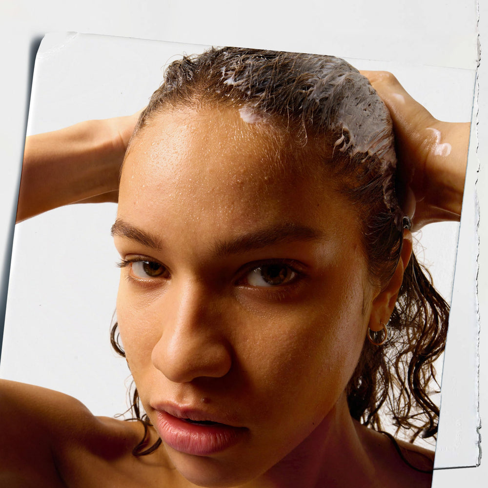Kiehl's product with jojoba seed close-up, highlighting softening ingredient benefits