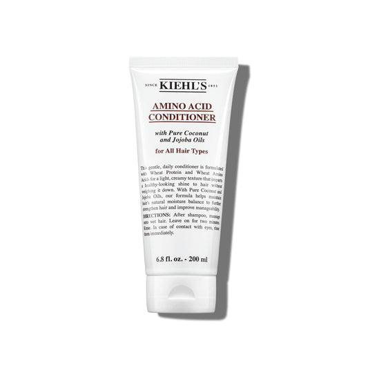 Kiehl's conditioner front packaging showing product and brand benefits