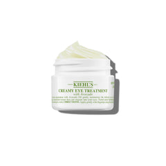 Kiehl's jar front view showing clean packaging and clear brand name benefits