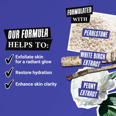 Kiehl's cleanser lather in hand demonstrating foam and easy rinsing benefit
